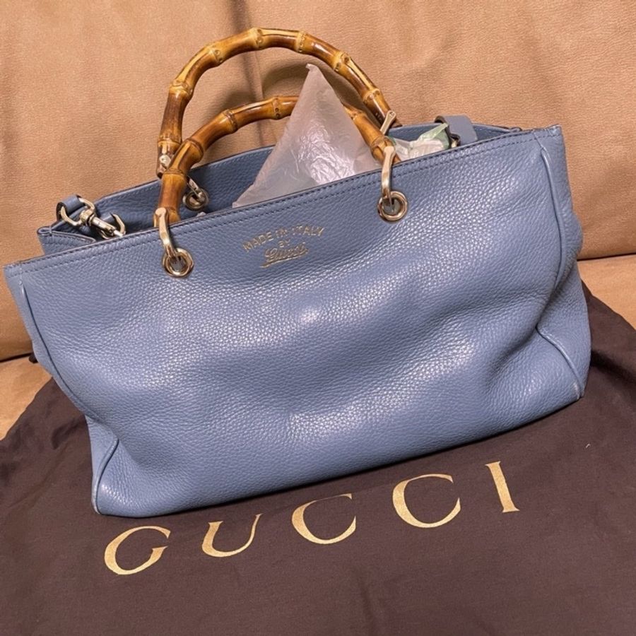 Gucci Bamboo shopper竹節包-5