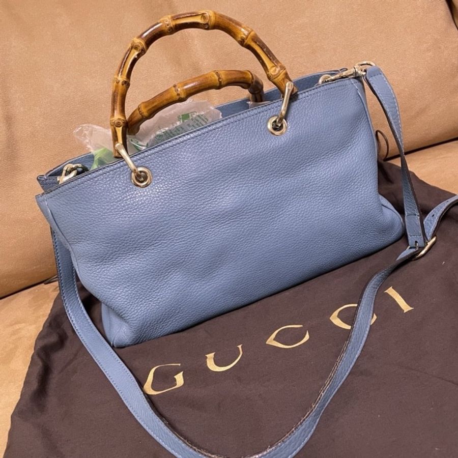 Gucci Bamboo shopper竹節包-8