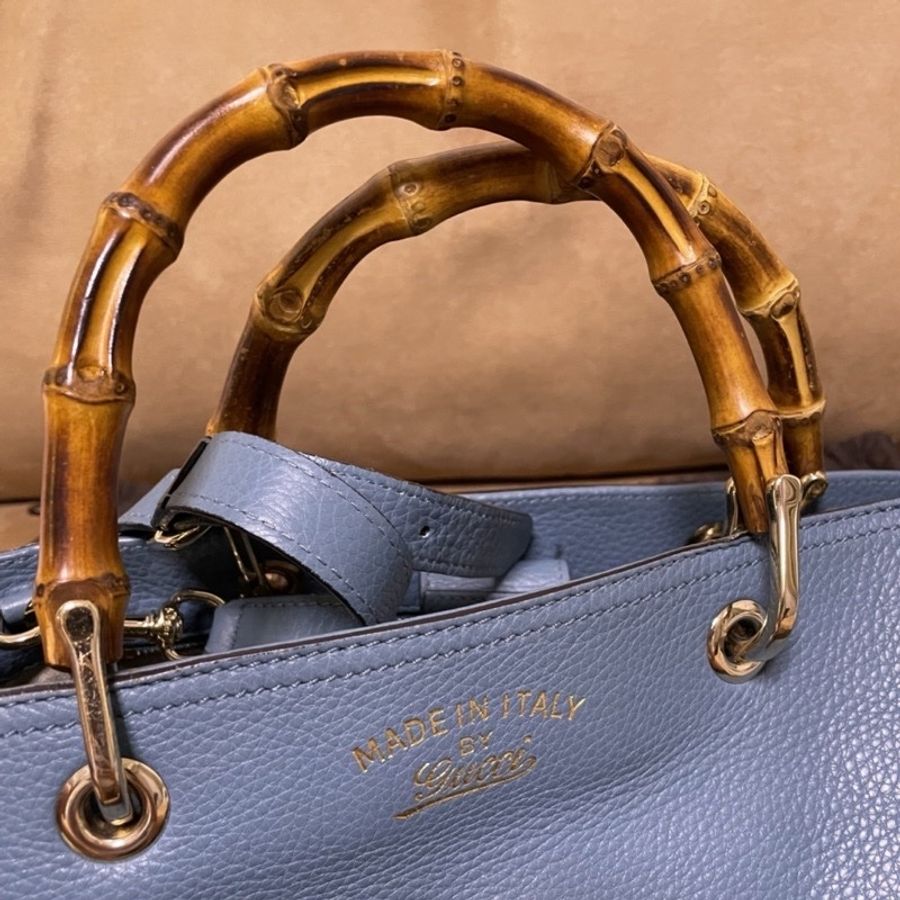 Gucci Bamboo shopper竹節包-11