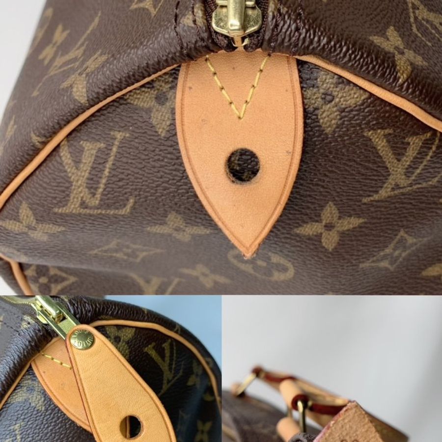 LV Speedy 30波士頓手提包-9
