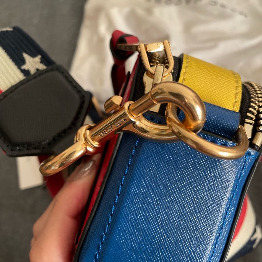 Marc jacobs 復古 美國風 相機包-3