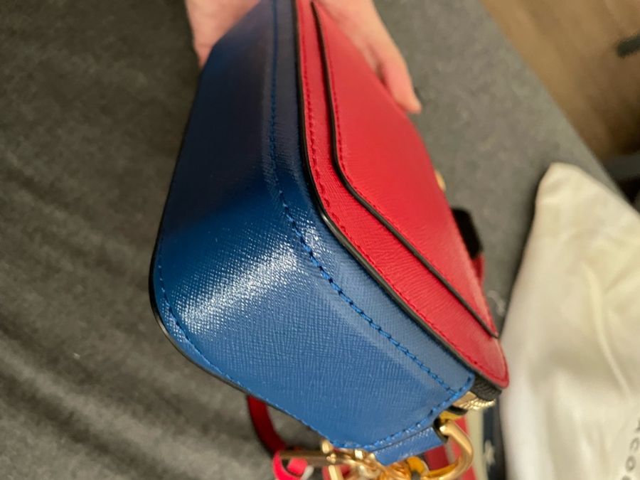 Marc jacobs 復古 美國風 相機包-12