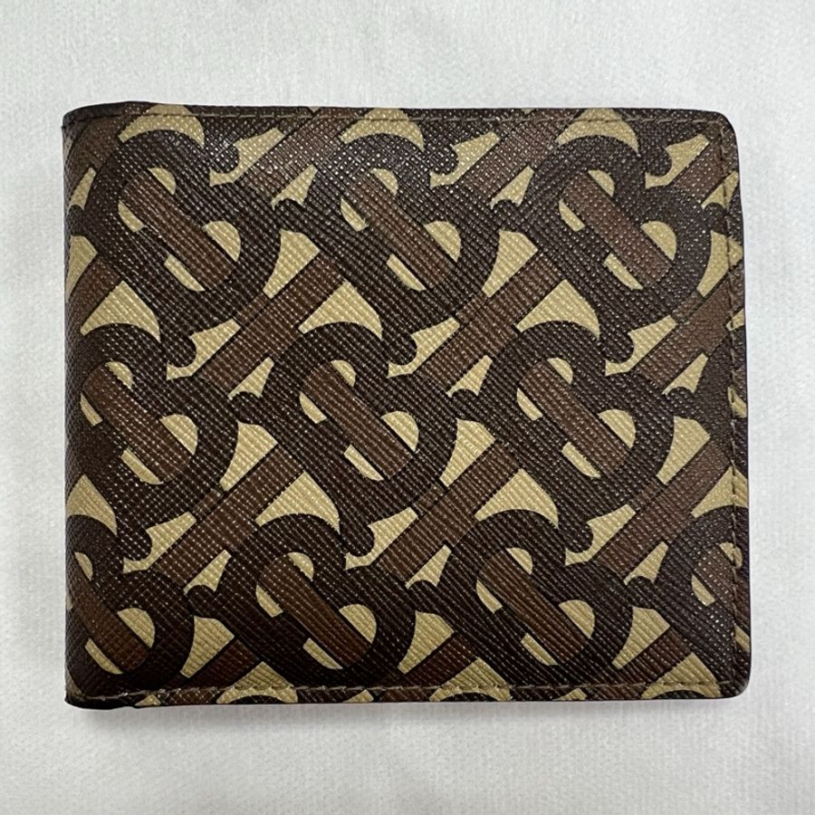 Burberry TB老花 皮夾-7