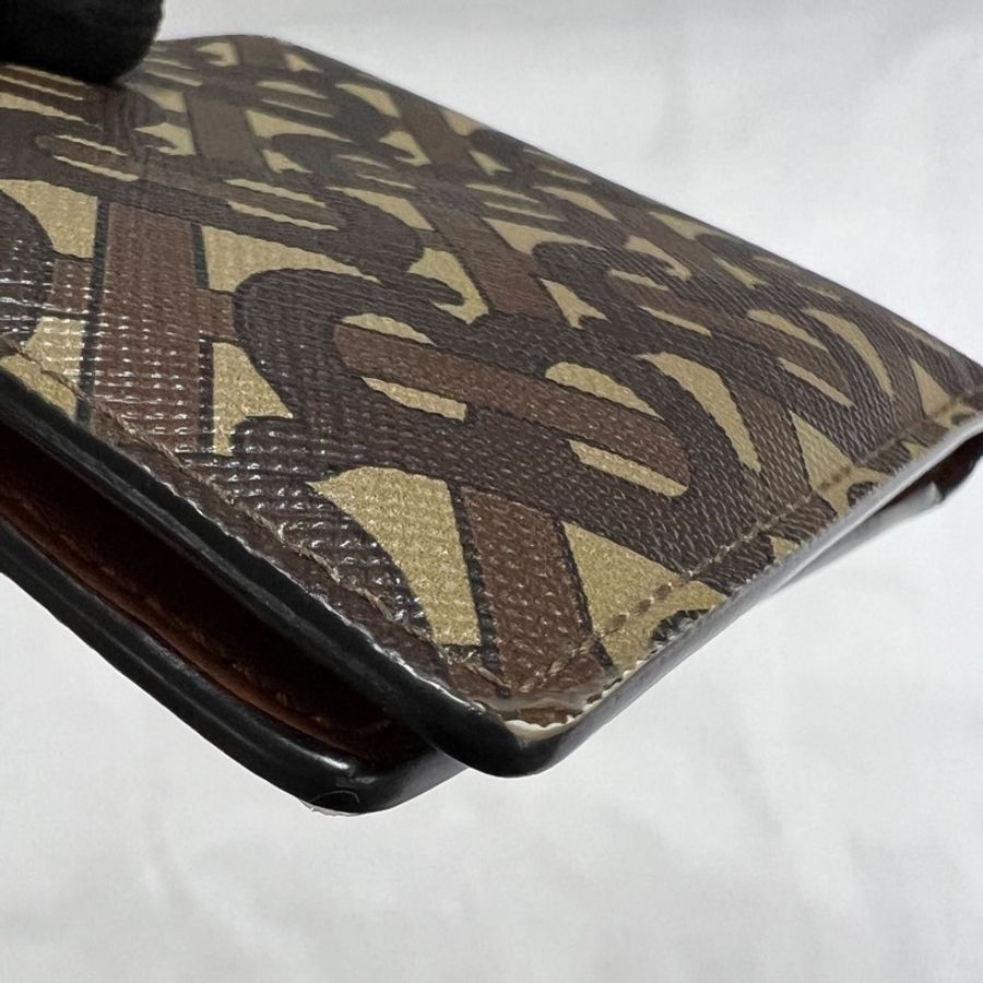 Burberry TB老花 皮夾-10