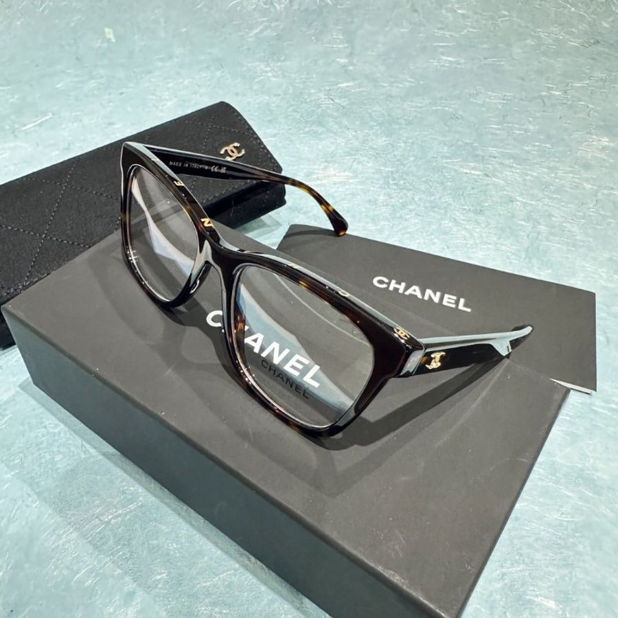 Chanel💗~平光眼鏡CH3392 玳帽色-0