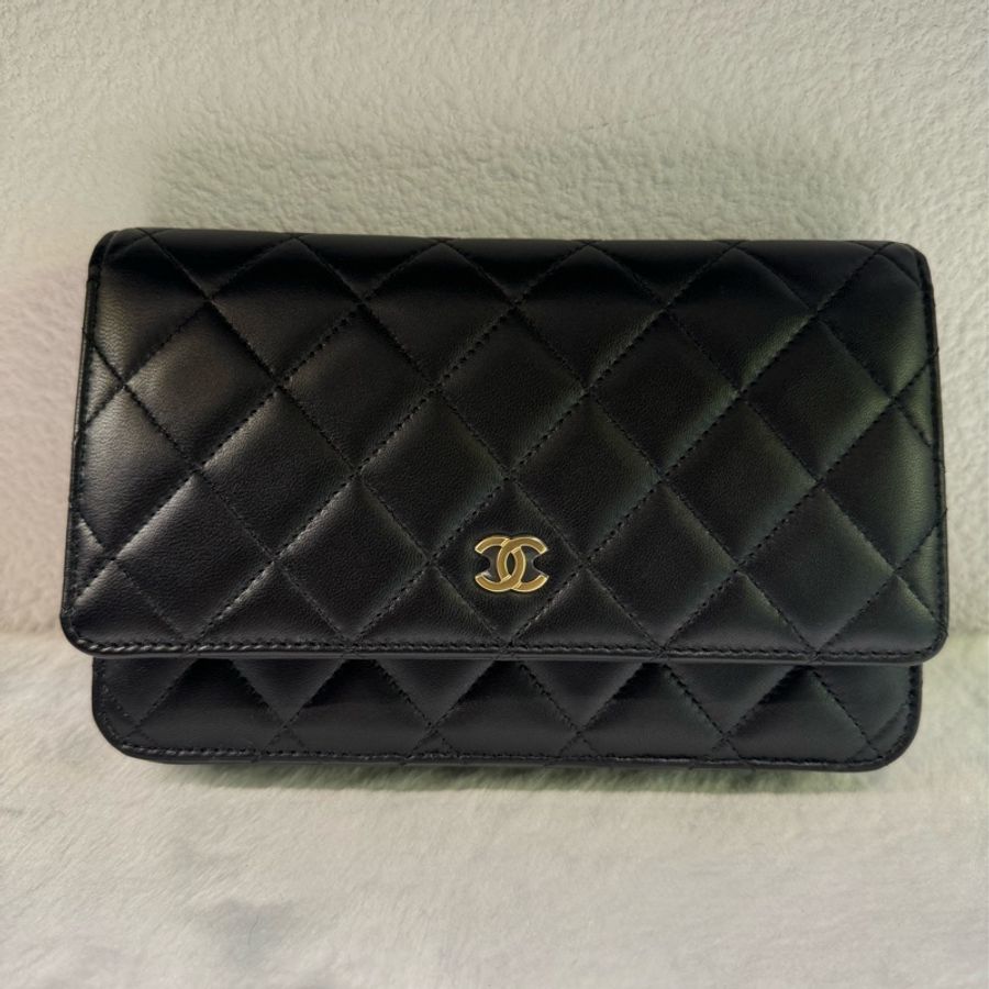 (全新)Chanel woc黑金-0