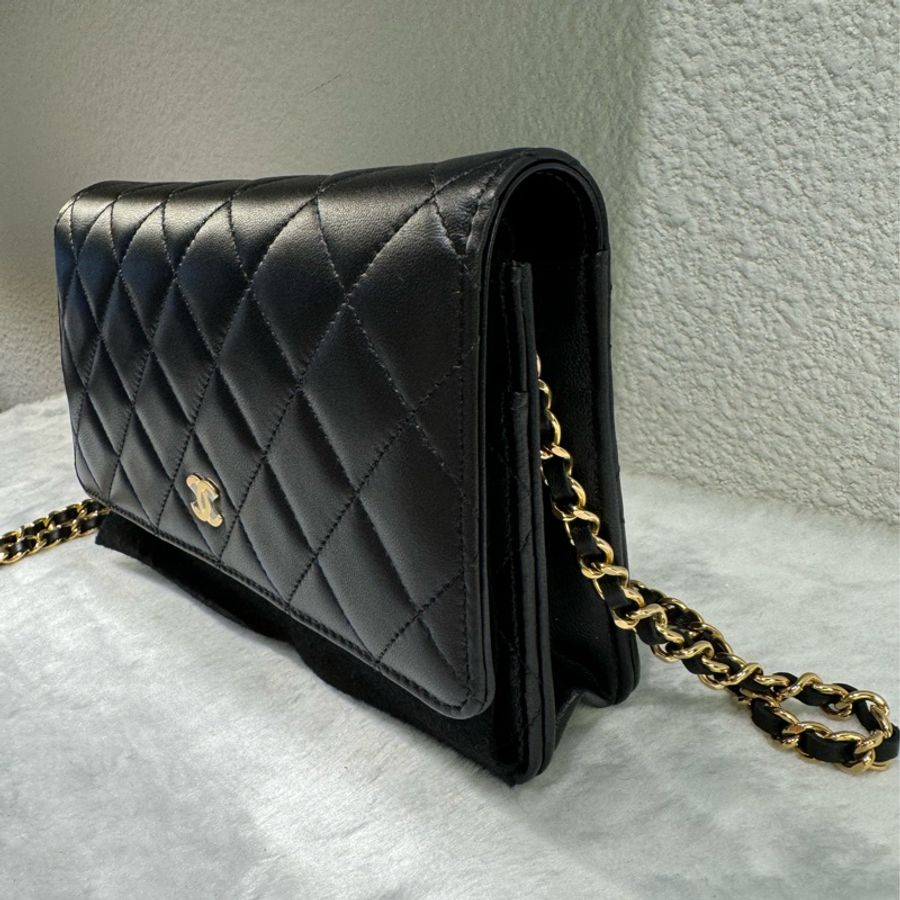 (全新)Chanel woc黑金-6
