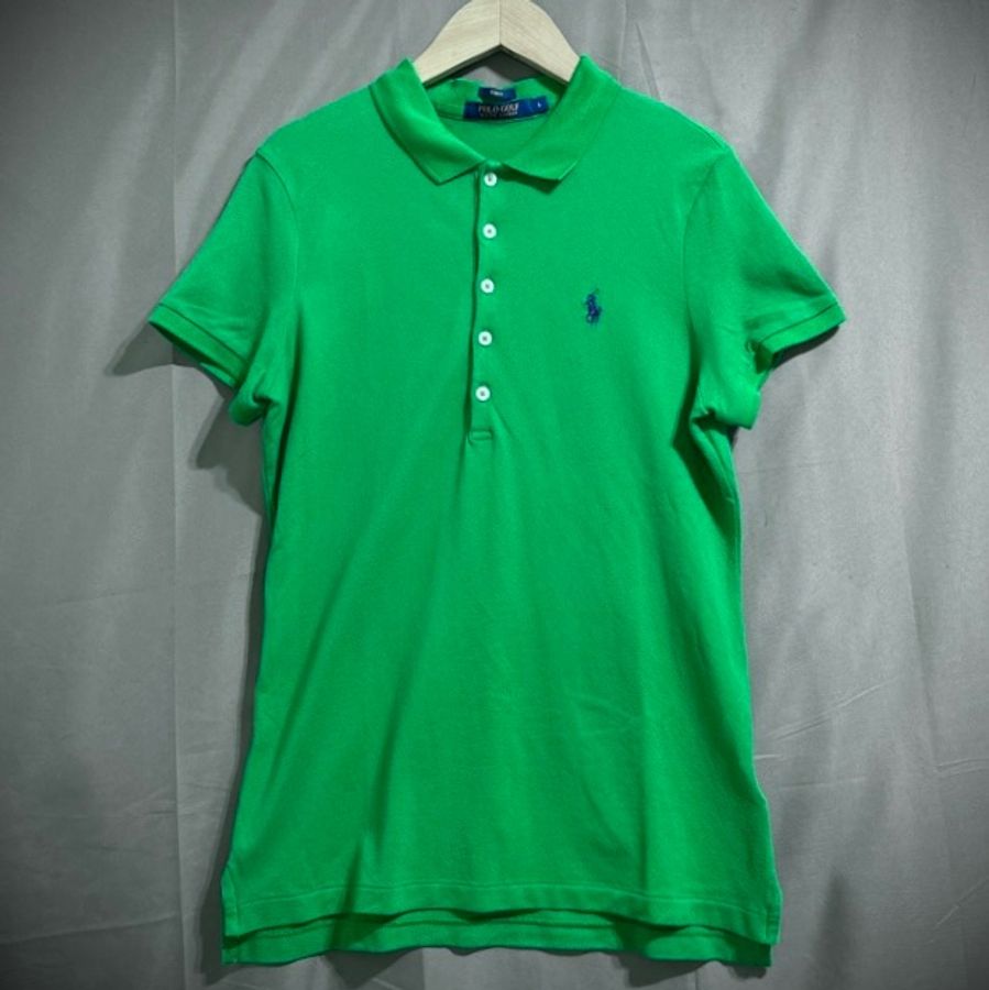Polo golf Ralph Lauren slim fit 高爾夫球衫 森綠修身剪裁polo衫 女 L-0