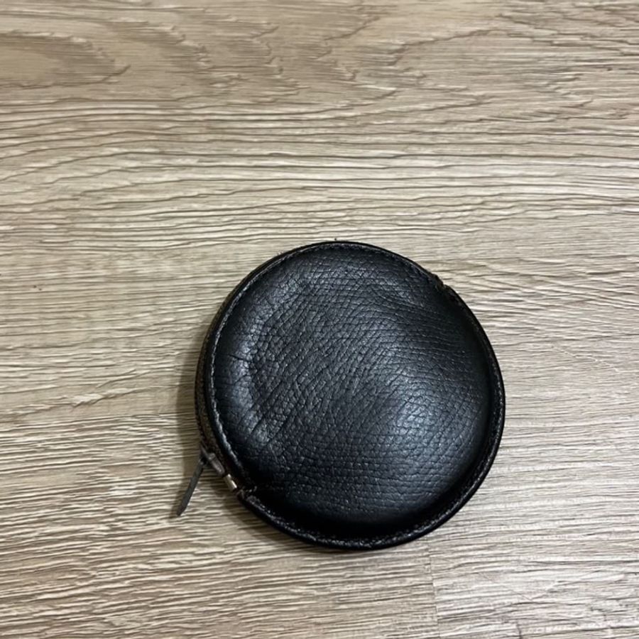 瑞奇二手精品Loewe 小零錢包 黑色美品 內裏有使用痕跡-2