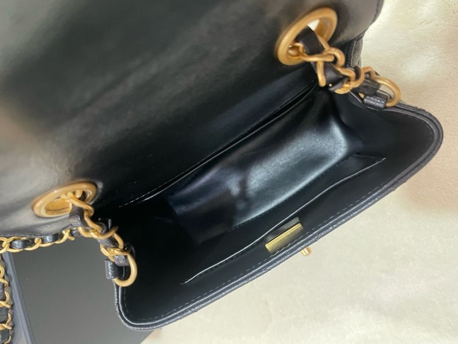 歡迎議價Chanel 22K 山羊皮 方胖-14