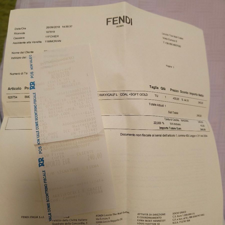 過年出清* FENDI By The Way
錐形鉚釘圓環 #小牛皮 釦式#長夾-14