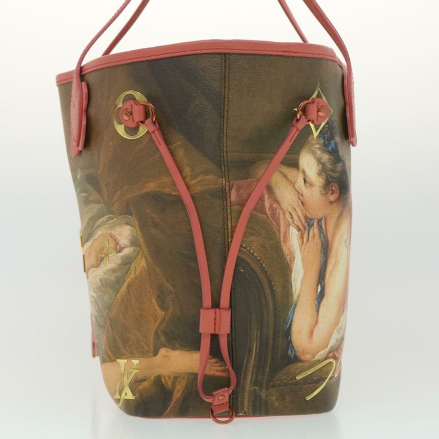 【日本直送】路易威登 Masters Collection Neverfull 中號手提包 BOUCHER 粉紅色 M43357 LV 67499A-2