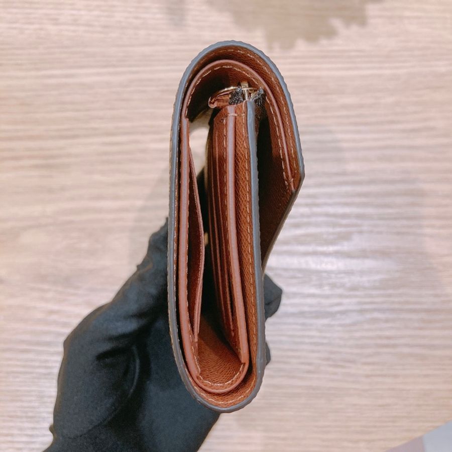 路易威登 經典老花 折疊短款錢包 小皮具-3