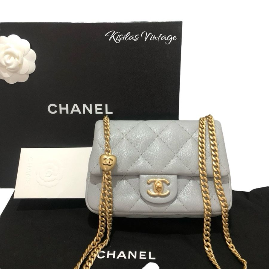 Chanel 24P荔枝枝方胖心形調節扣-0