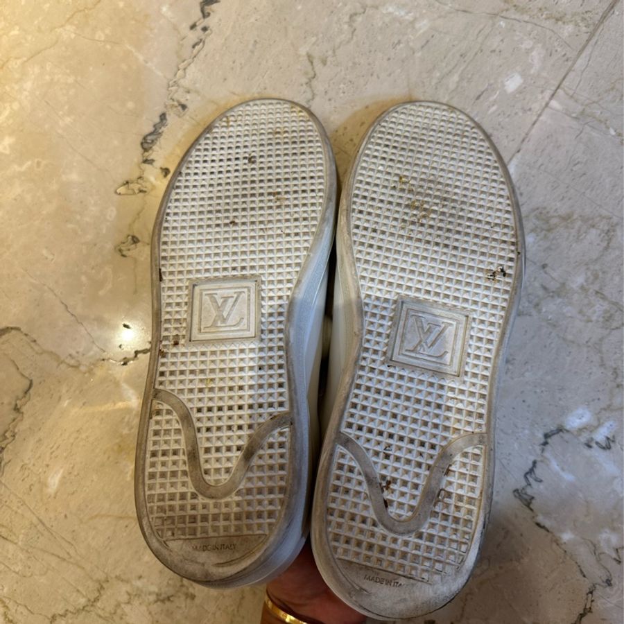 LV 鑽款小白鞋-1