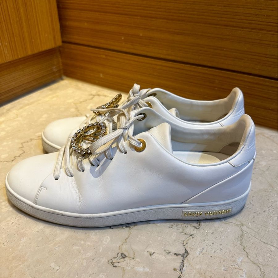 LV 鑽款小白鞋-3