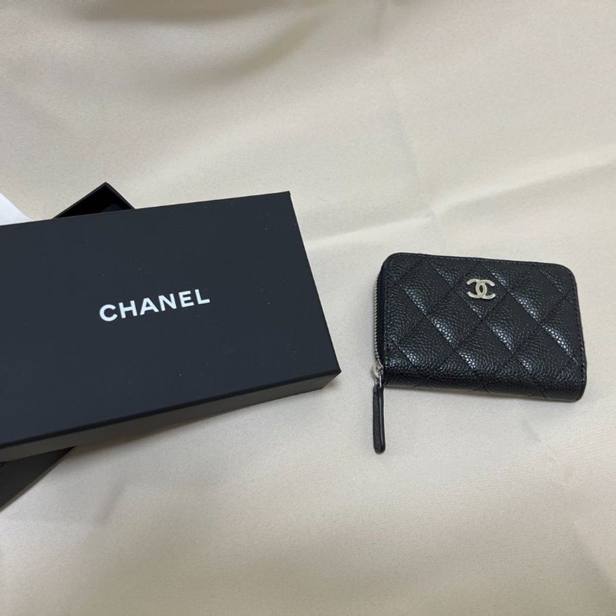 全新 Chanel 香奈兒 拉鍊零錢包-2