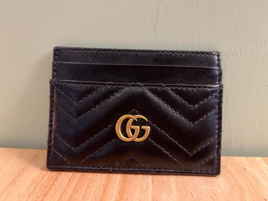 Gucci Marmont 卡夾 黑-0