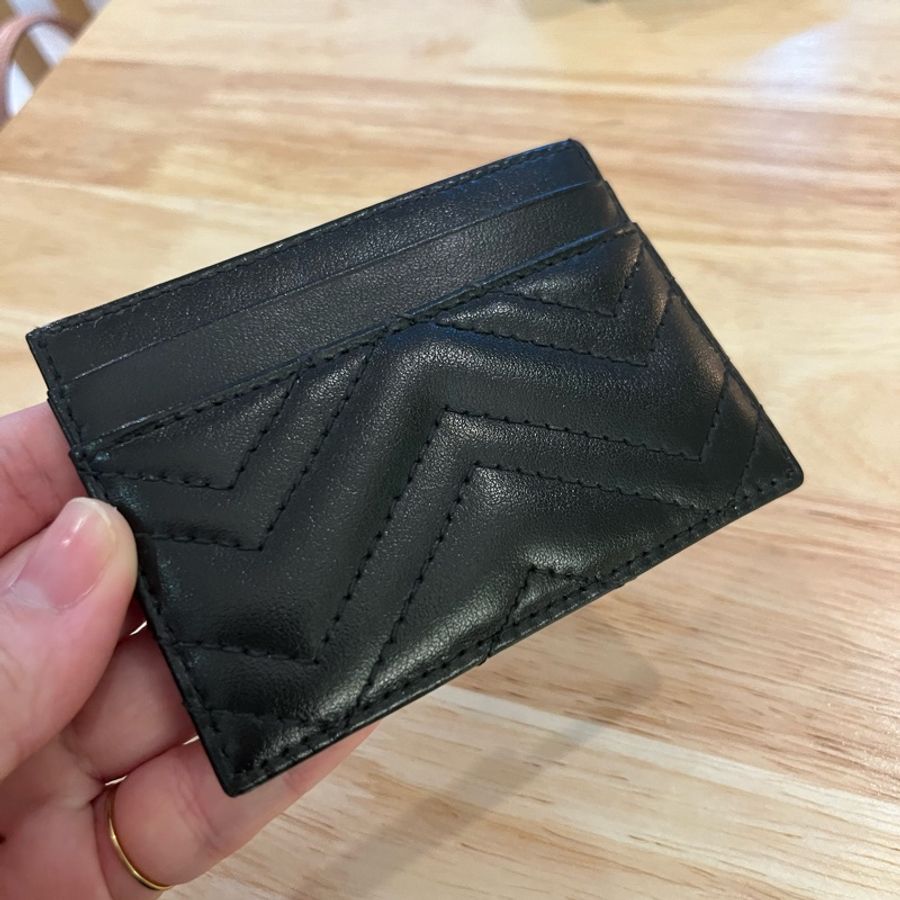 Gucci Marmont 卡夾 黑-3