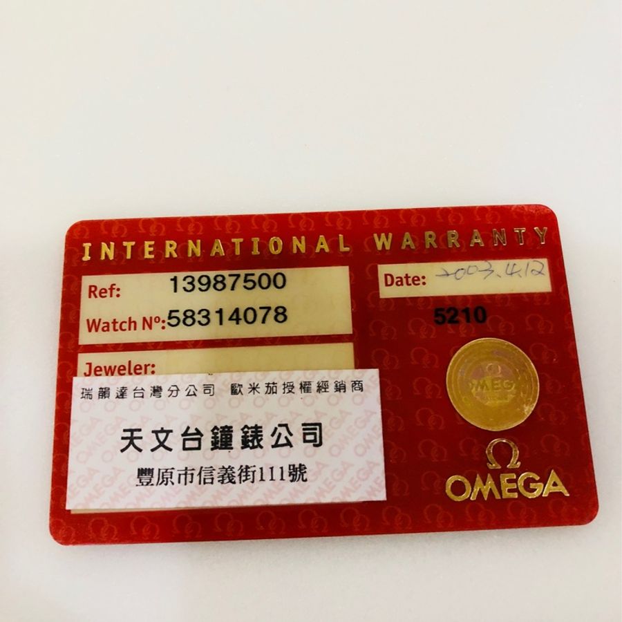 OMEGA女錶50週年紀念錶款,半金原廠鑲鑽機械錶-8