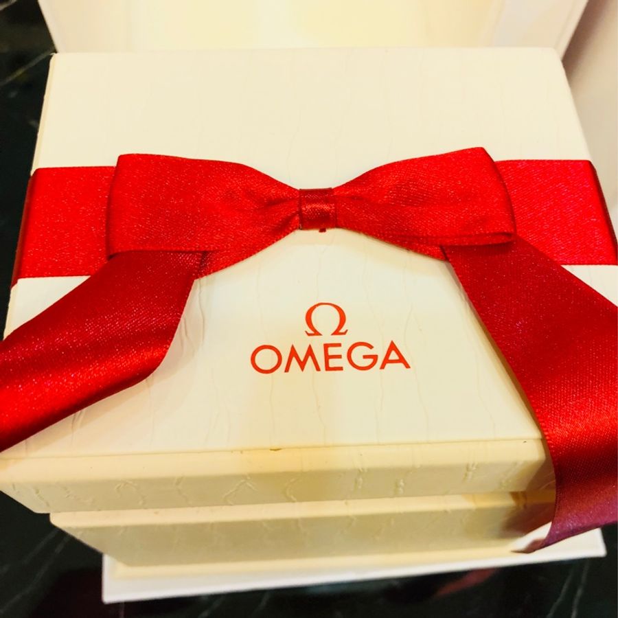 OMEGA女錶50週年紀念錶款,半金原廠鑲鑽機械錶-12