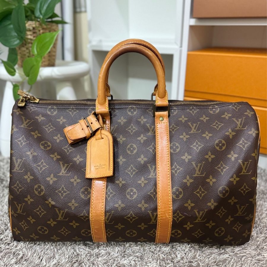 Louis Vuitton Keepall 45 Vintage 🤎-8