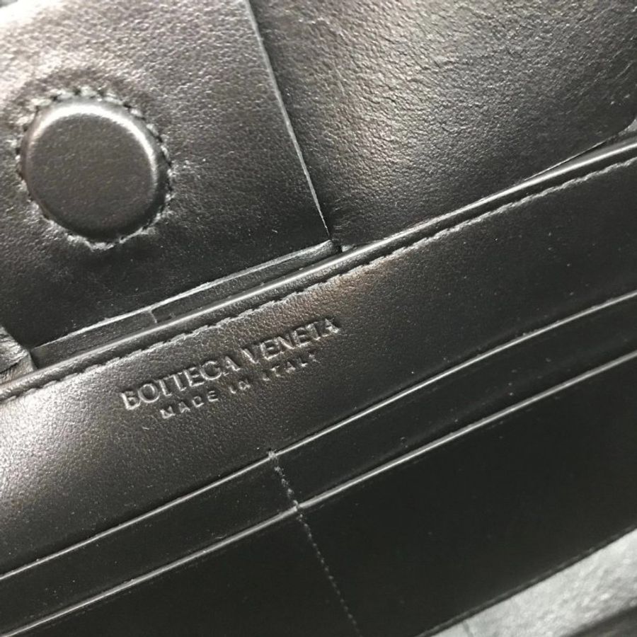 Bottega Veneta BV 730543 BV 15格 Cassette 包 黑色《2024季度新品》-10