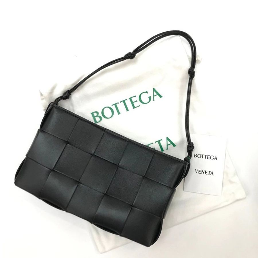 Bottega Veneta BV 730543 BV 15格 Cassette 包 黑色《2024季度新品》-11