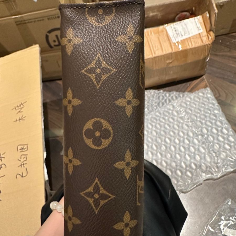 LV 老花棕 手拿包#必買-8