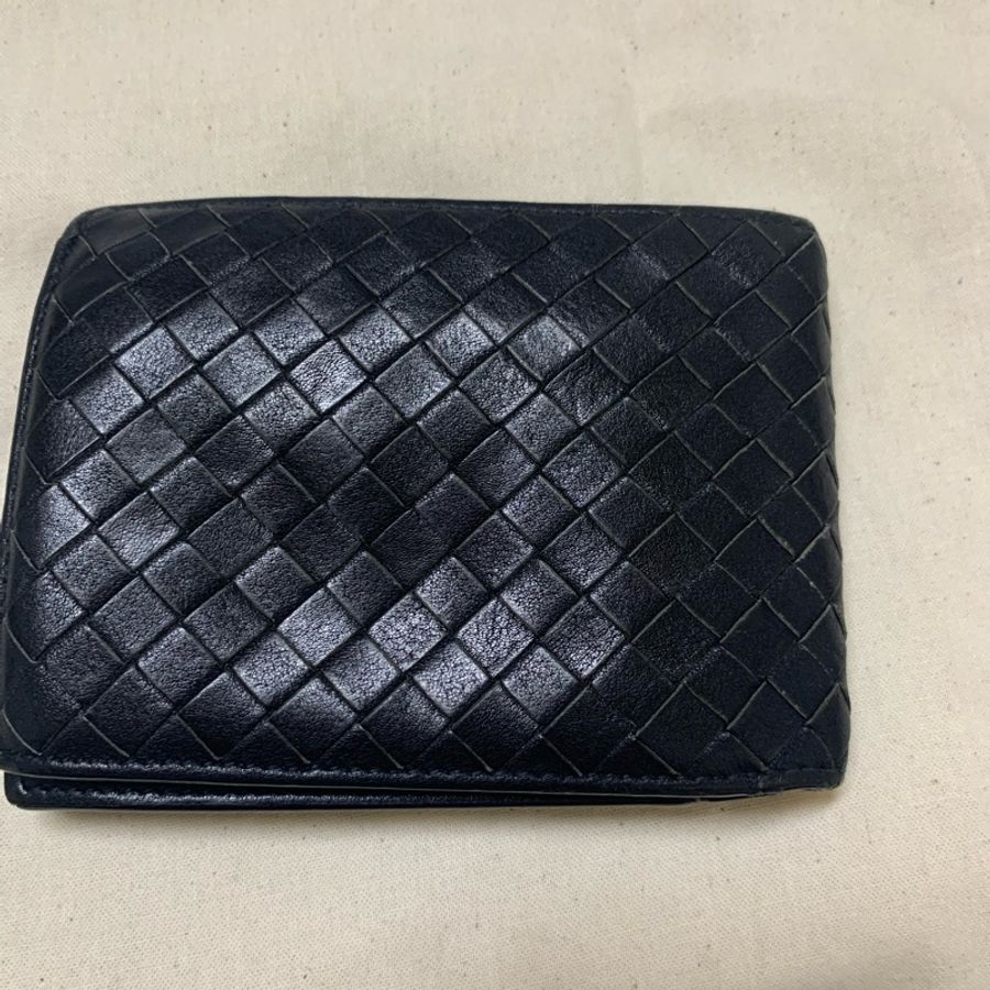 二手BOTTEGA VENETA短夾 經典編織款男夾 零錢袋-7