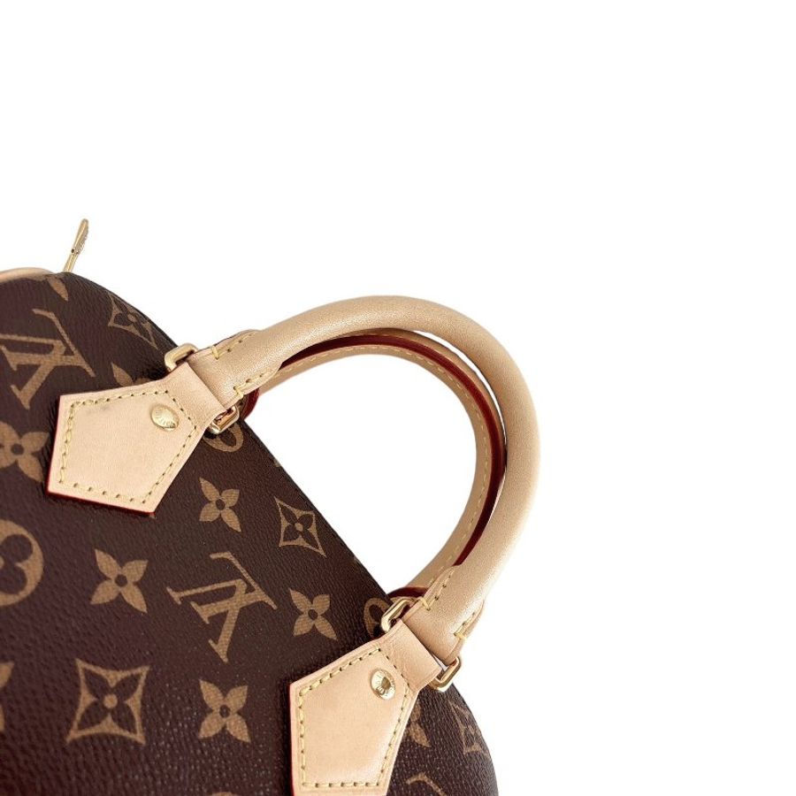 二手Lv Speedy 20 黑色背帶款-12