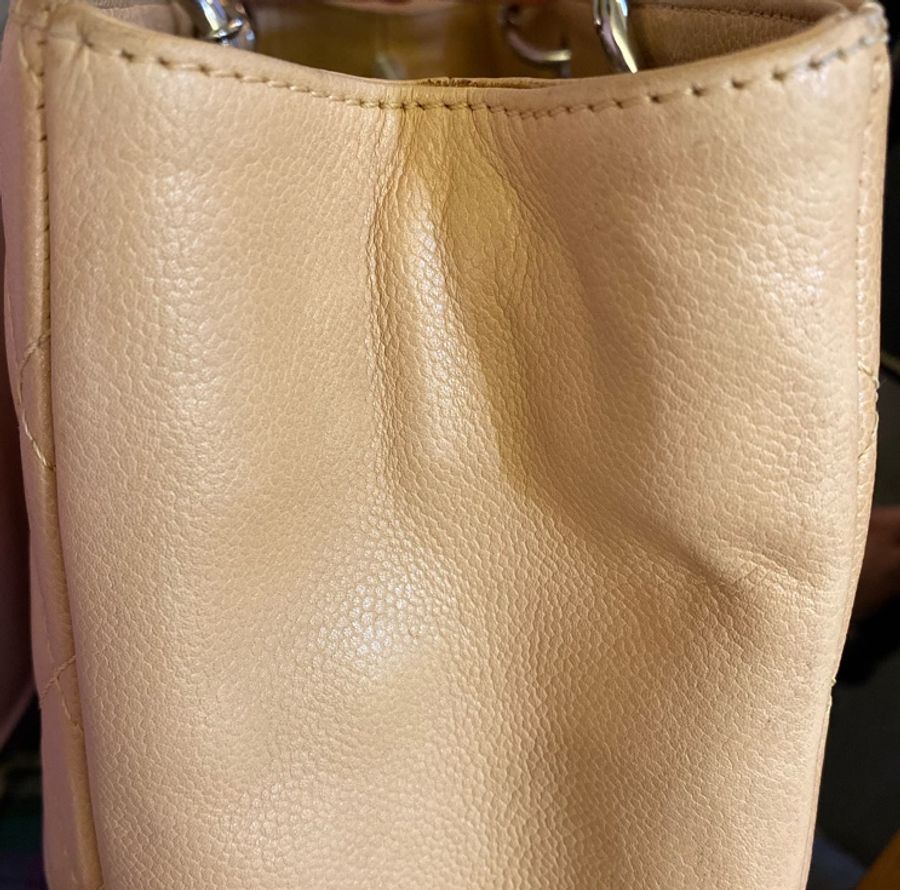 限時✅大特賣 $$$ 二手 Chanel tote bag GST 銀鍊 顏色美 托特包 大方包 肩背包 媽媽包 塵袋 保卡 雷標-39
