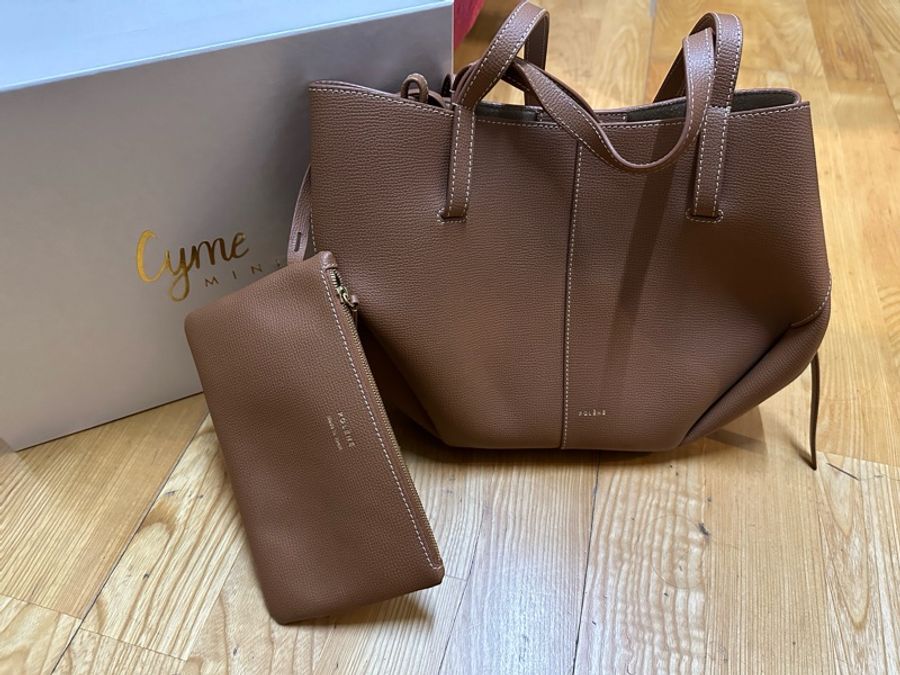 已售出 Polene cyme mini 焦糖色-0