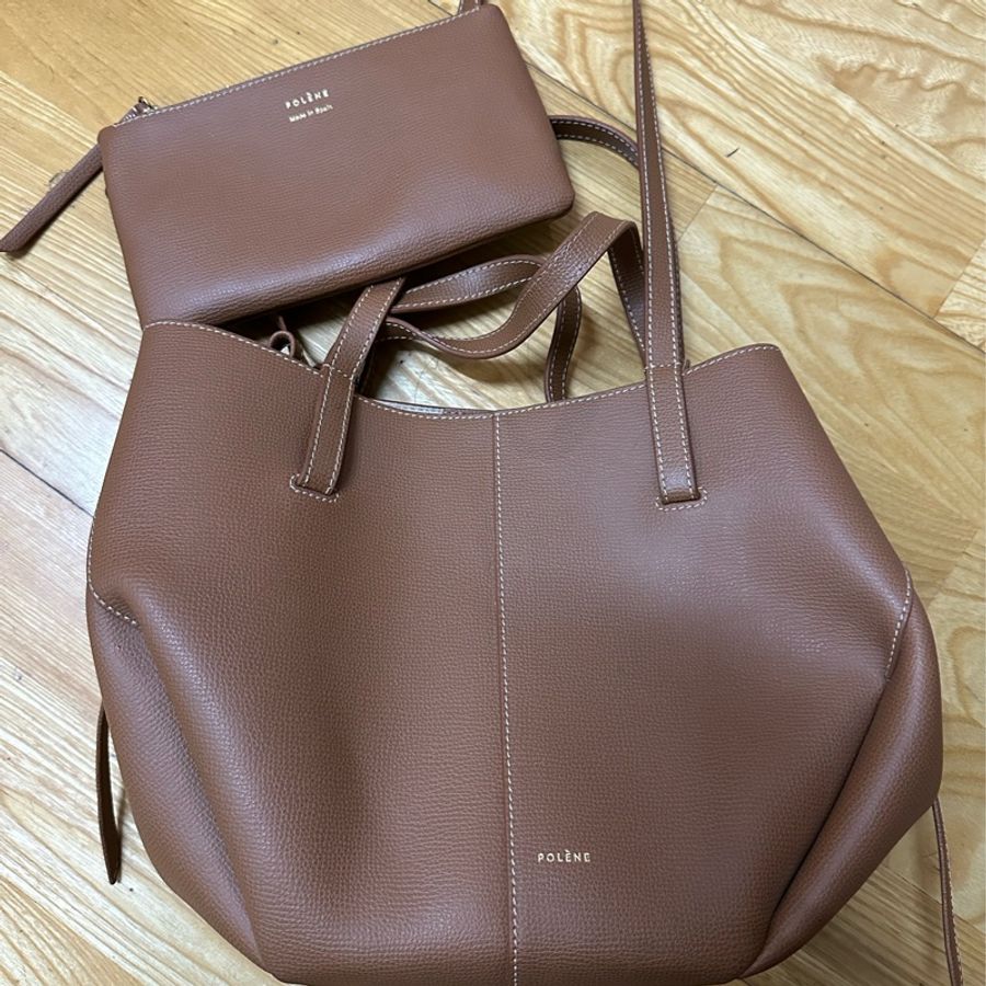 已售出 Polene cyme mini 焦糖色-7