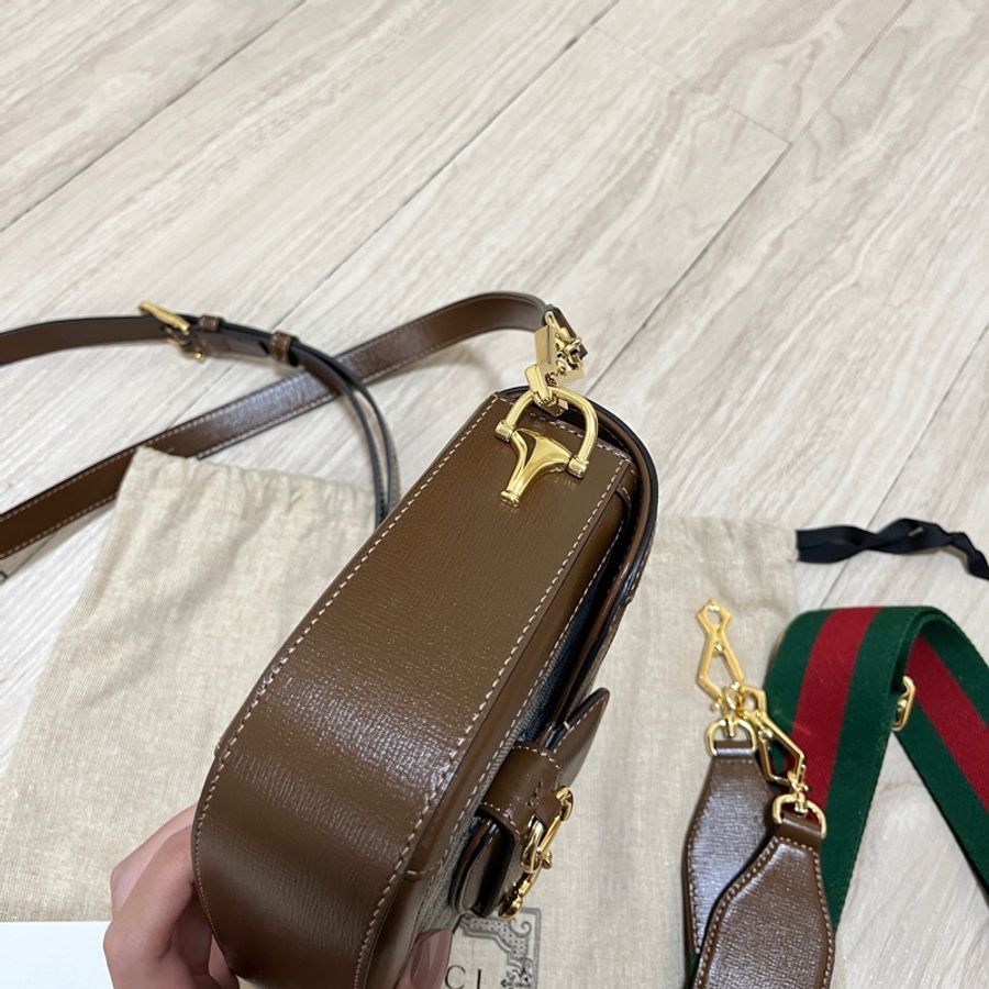Gucci 1955 mini迷你馬鞍包-4
