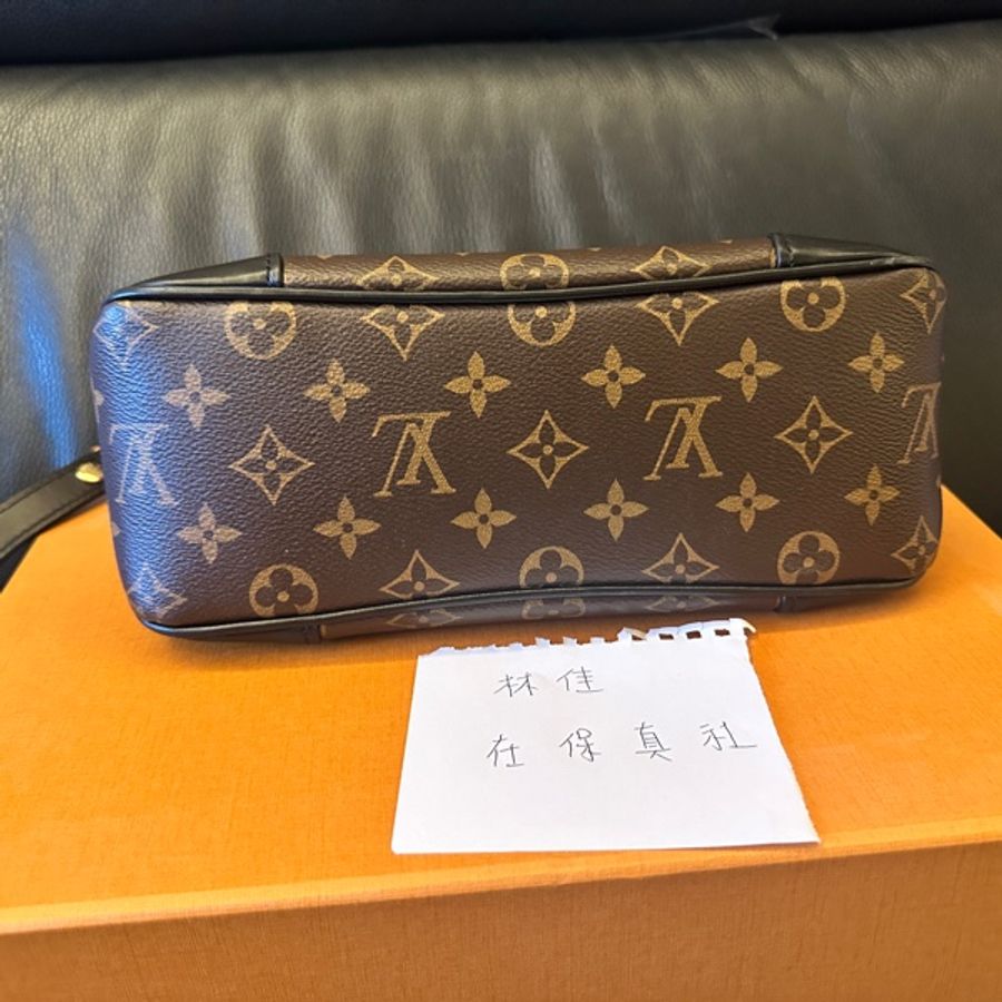 LV Louis Vuitton Boulogne牛角包 晶片款 編號M45831-8