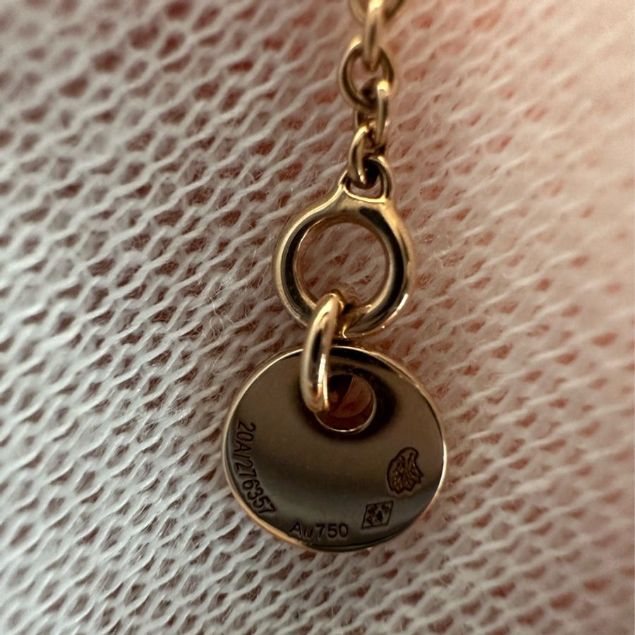 可議價 9成新 愛馬仕 Hermes Constance Black Jade Necklace 黑玉項鍊 桃園機場購入-13