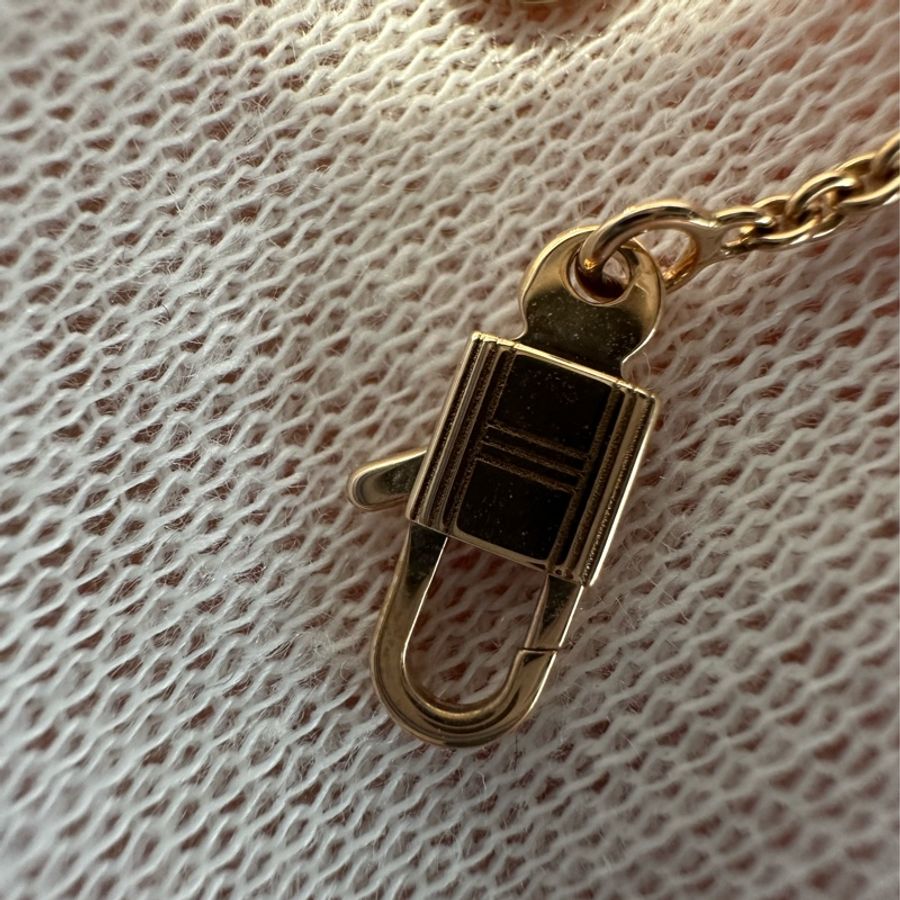 可議價 9成新 愛馬仕 Hermes Constance Black Jade Necklace 黑玉項鍊 桃園機場購入-14