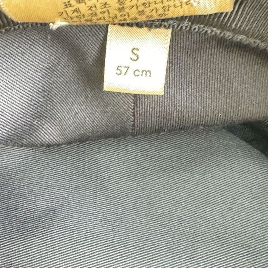 GUCCI 經典GG 金釦LOGO帆布皮革飾邊漁夫帽(黑) ⭕️全新閒置品⭕️-13
