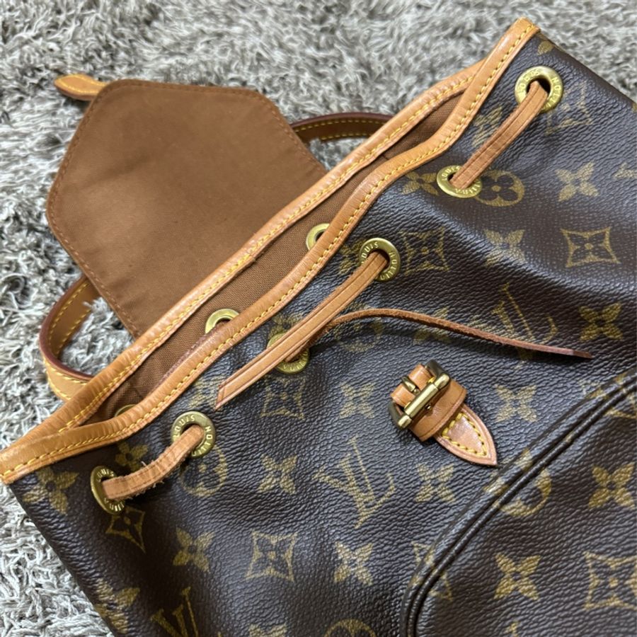 LOUIS VUITTON MINI MONTSOURIS BACKPACK VINTAGE🤎-15