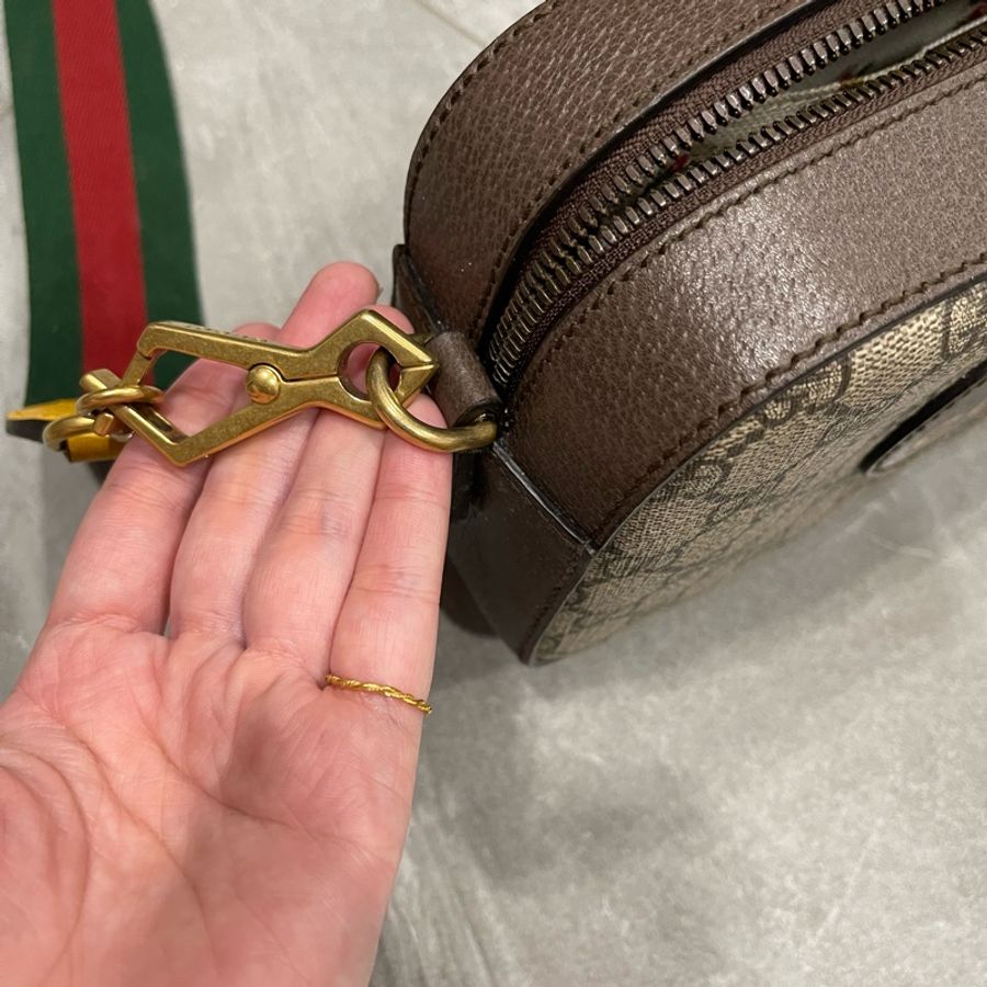 Gucci 虎頭相機包-15