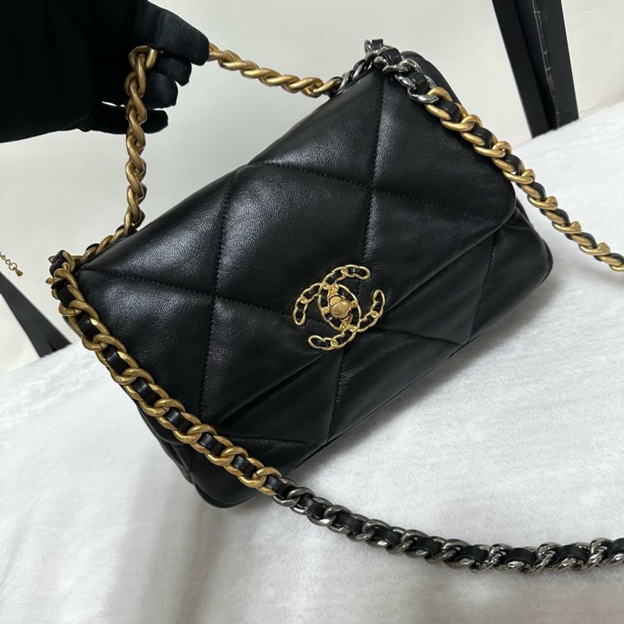 CHANEL 19 Bag 小號 香奈兒19bag 晶片款-8
