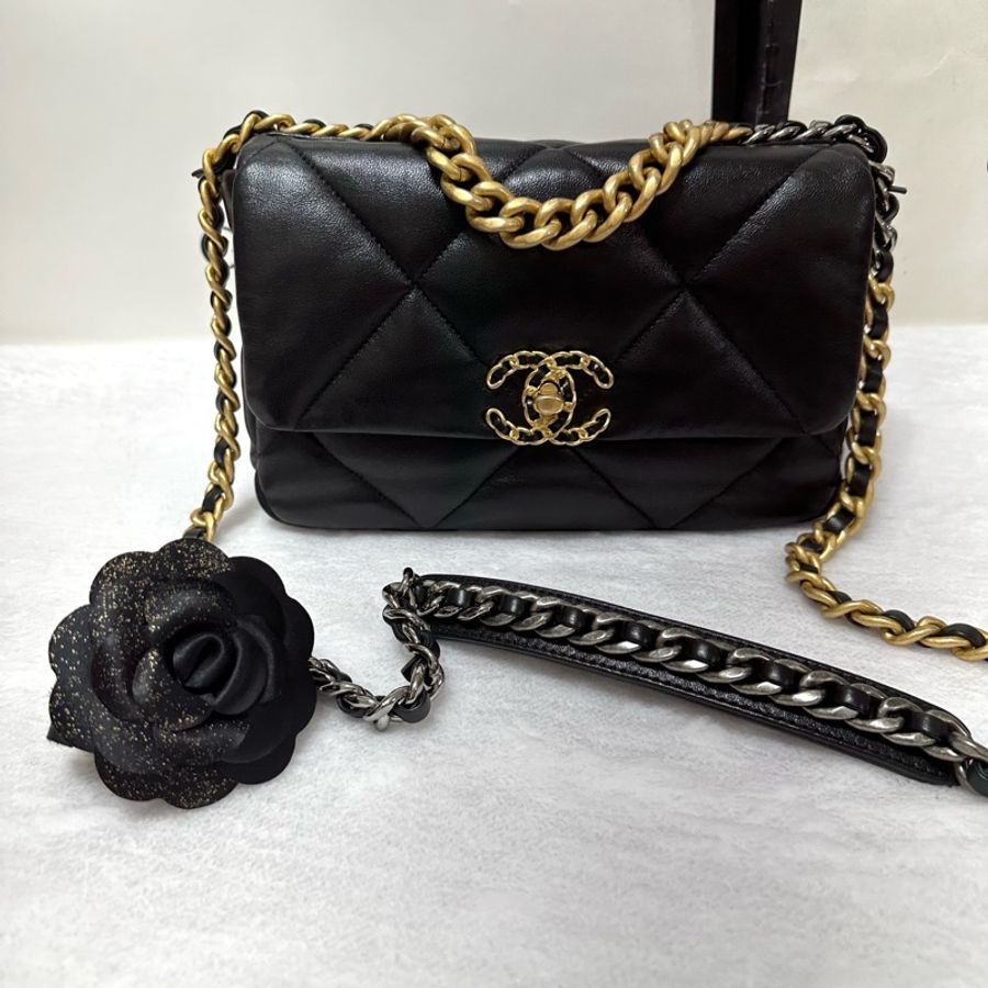 CHANEL 19 Bag 小號 香奈兒19bag 晶片款-10
