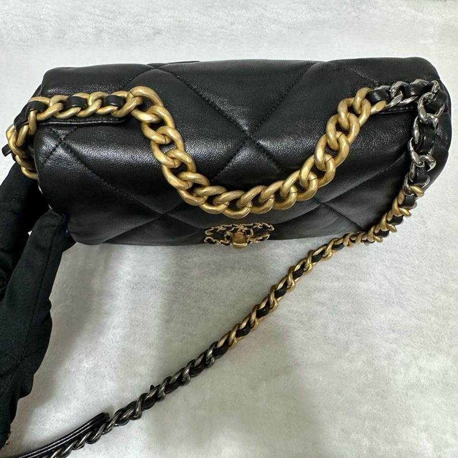 CHANEL 19 Bag 小號 香奈兒19bag 晶片款-21