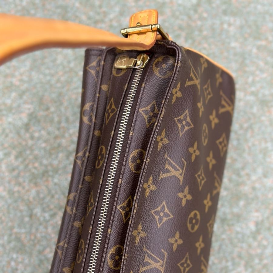 🔥爆款釋出🔥 #lv 老花 #駱駝包 小號 #手提包 #斜背包 絕版 #vintage 款-11