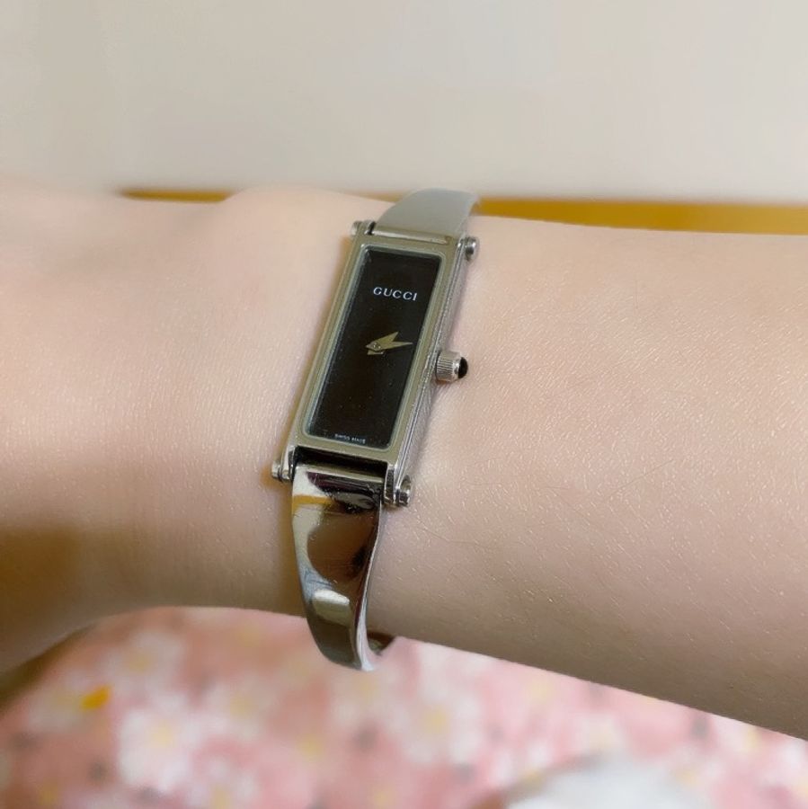 二手 GUCCI 景點款1500L系列 瑞士制 女腕錶 保證真品-7