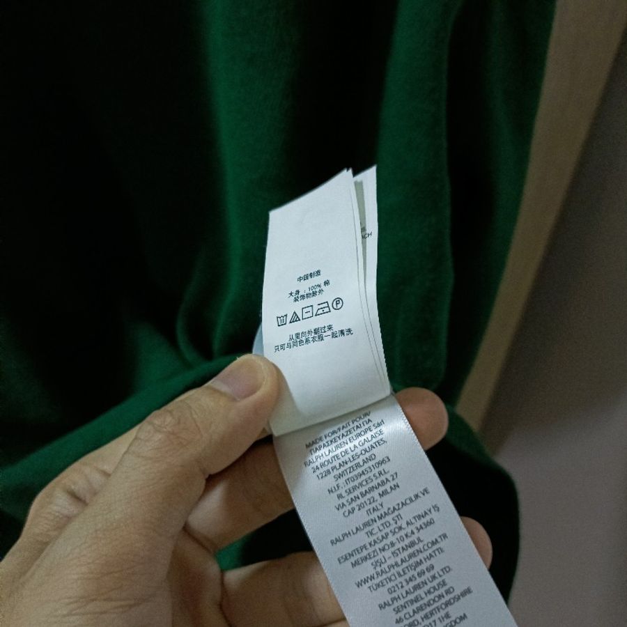 Polo Ralph Lauren RL 小馬 草綠 針織衫 毛衣 M-8