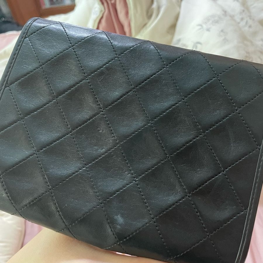 Chanel vintage mini coco woc 老香鏈條包-1
