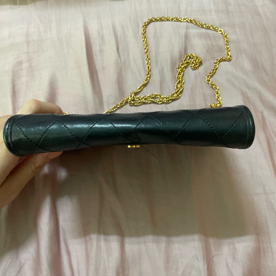 Chanel vintage mini coco woc 老香鏈條包-9