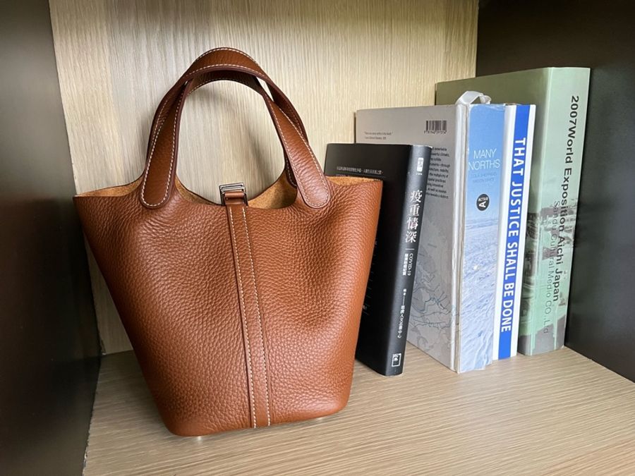 Hermes Picotin 金棕銀釦18-2